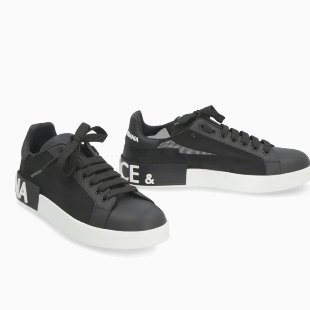 OUT OF STOCK Authentic DOLCE & GABBANA Portotino low-top sneakers - Picture 4 of 15